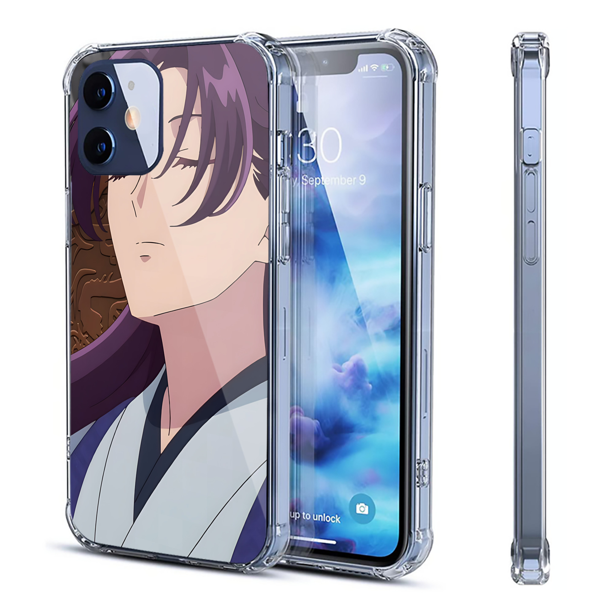 （画像用） 薬屋のひとりごと The Apothecary Diaries 【iPhone 12シリーズ対応】透明スマホケース（クリアソフトケース）